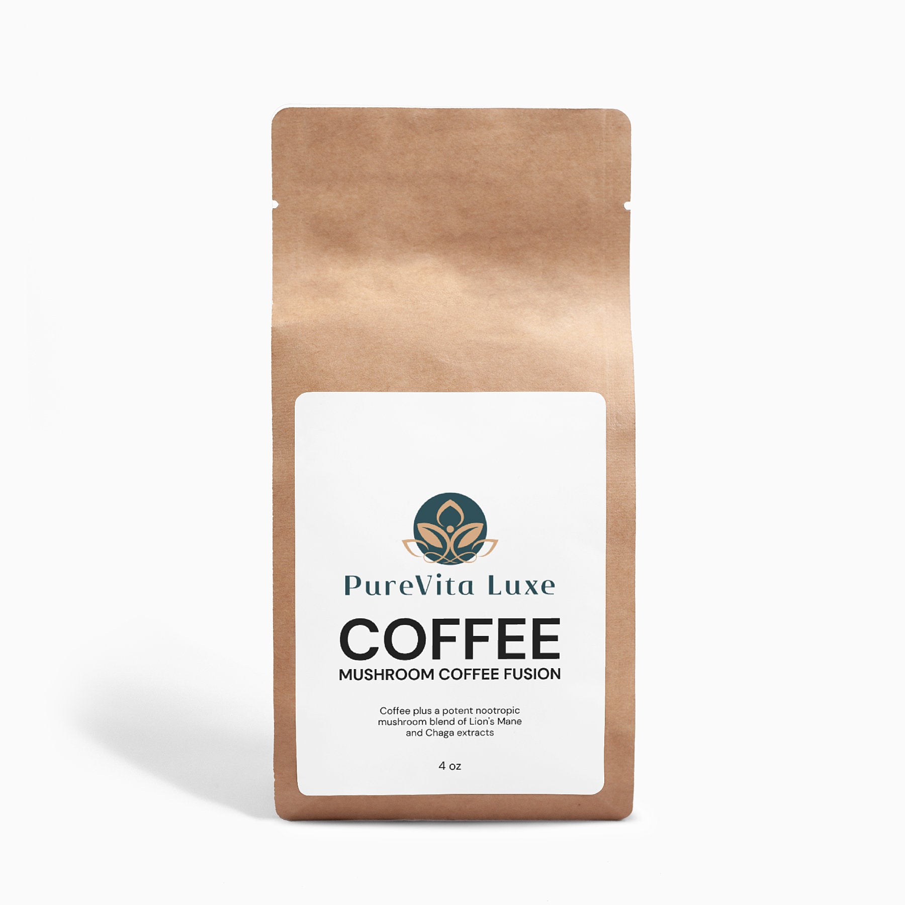 Mushroom Coffee Fusion - Lion’s Mane & Chaga 4oz