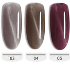 Cat’s Eye Gel Nail Polish Set 10ml – 48 Colours Ice Tou Phototherapy Nail Glue for Salon & Professional Nail Art