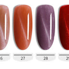 Cat’s Eye Gel Nail Polish Set 10ml – 48 Colours Ice Tou Phototherapy Nail Glue for Salon & Professional Nail Art