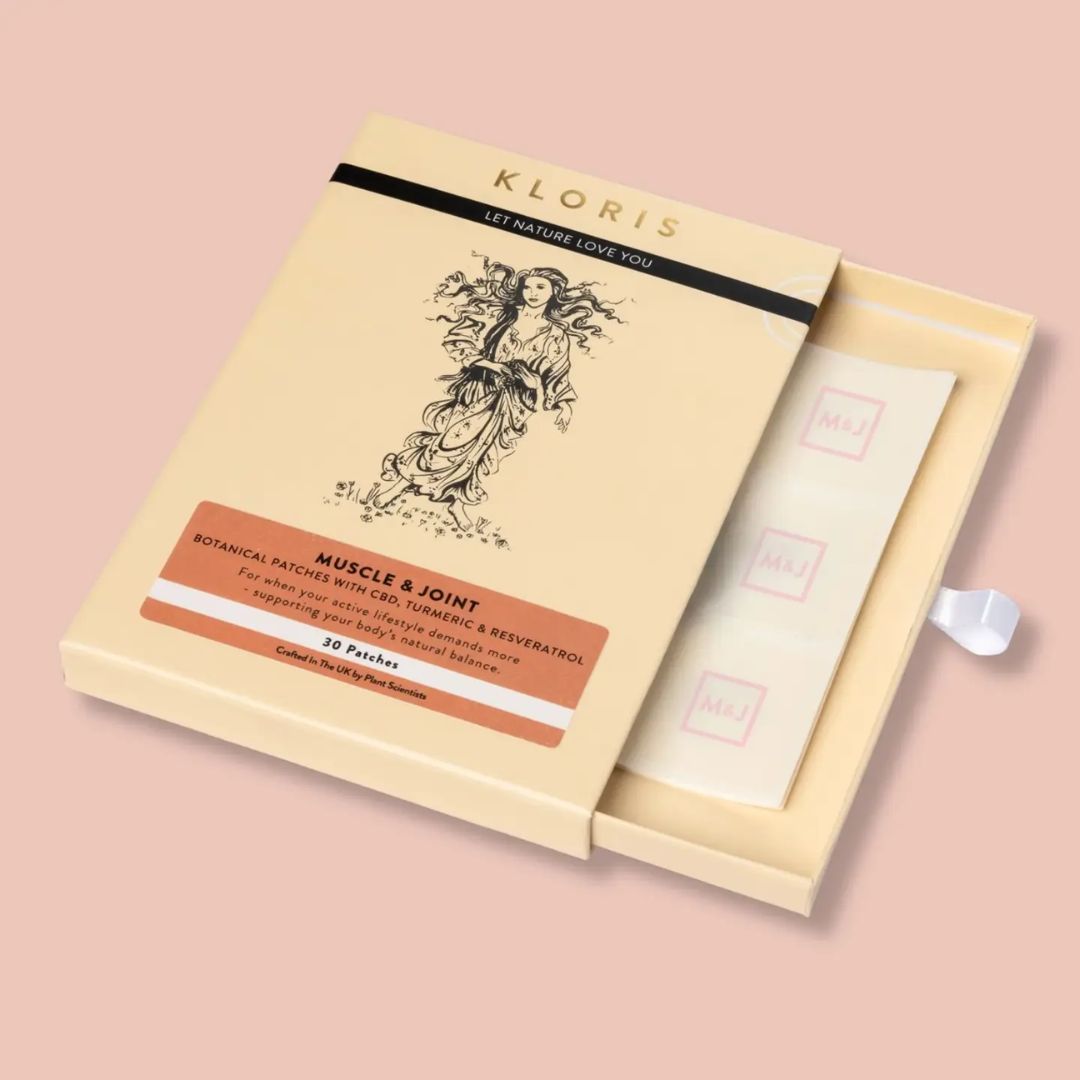 CBD Muscle & Joint Patches 24mg – Turmeric & Omega for Pain Relief & Recovery 12 patches