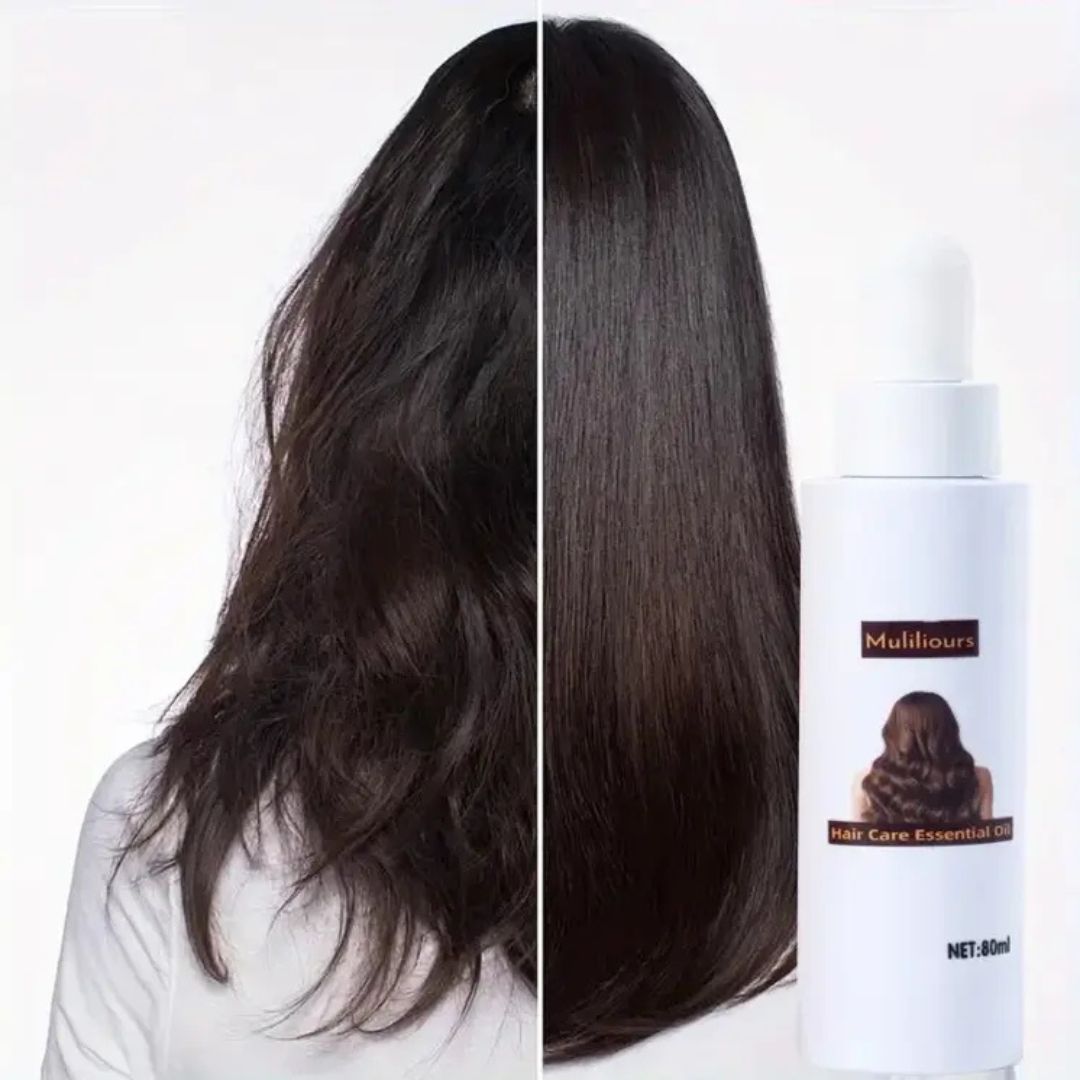 Muliliours Hair Care Essential Oil for All Hair Types – Deep Nourishing Hair Growth & Scalp Repair Oil for Strong, Shiny & Healthy Hair