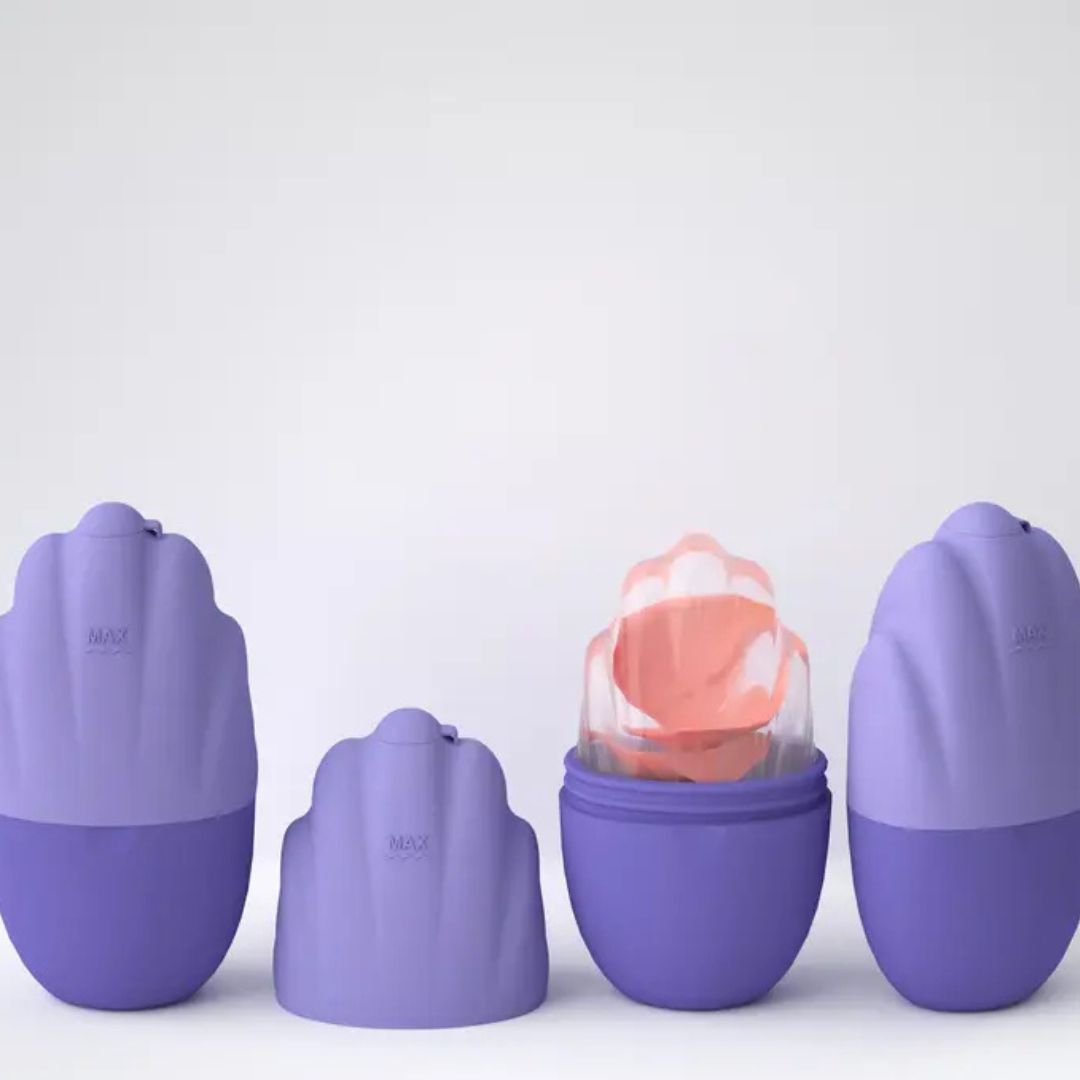 Facial Ice Roller Tray - Anti-Puffiness Beauty Tool