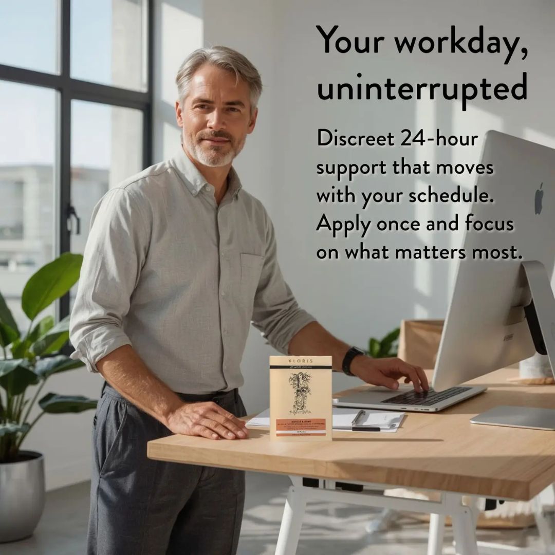 CBD Muscle & Joint Patches 24mg – Turmeric & Omega for Pain Relief & Recovery 12 patches