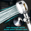 Revitalizing High-Pressure Water-Saving Shower Head – Eco-Friendly Spa Rainfall Shower with Powerful Spray Technology