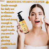 Ammuri Vitamin C Facial Cleanser 100ml – Brightening Daily Face Wash with Antioxidants for Radiant, Hydrated Skin