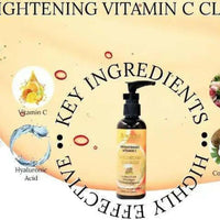 Ammuri Vitamin C Facial Cleanser 100ml – Brightening Daily Face Wash with Antioxidants for Radiant, Hydrated Skin