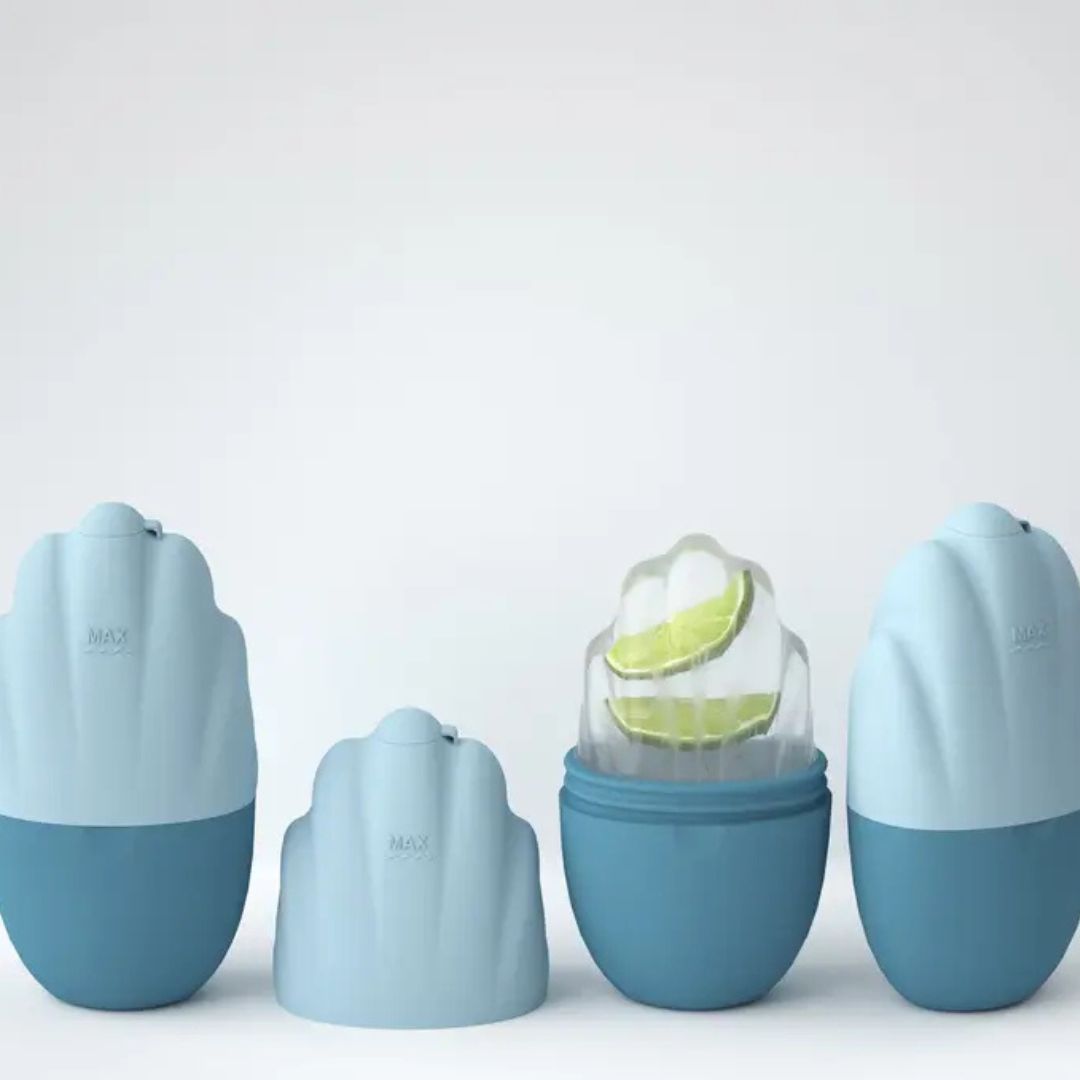 Facial Ice Roller Tray - Anti-Puffiness Beauty Tool