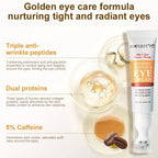 AUQUEST Anti-Wrinkle Facial Products Kit – 24K Gold Retinol Skincare Set for Dark Spots, Eye Bags & Firming