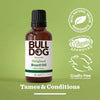 Bulldog Skincare Original Beard Oil, Men's Grooming, Beard Moisturiser for Softer, Supple Beards, 30g