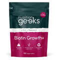 Biotin Hair Growth Supplement - 180 Vegan Tablets Enhanced with Zinc & Selenium, Biotin 10000 mcg - for Women & Men
